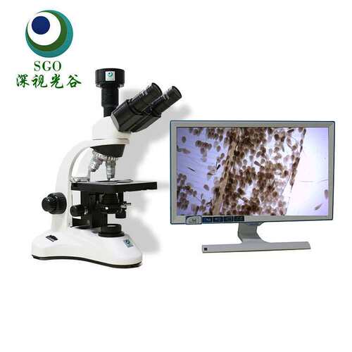 深视光谷电子显微镜SGO-PH50带拍照功能高清晰度三目生物显微镜