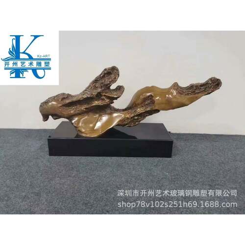 现货供应酒店样板房间家居饰品别墅摆设现代简约玻璃钢艺术品雕塑