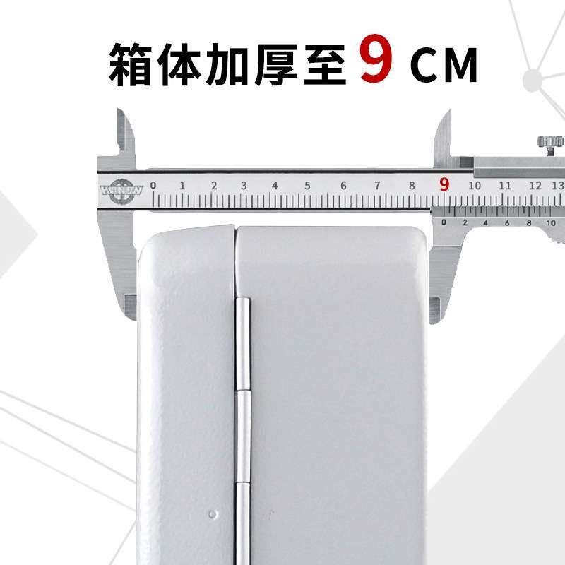 中介钥匙箱密码锁壁挂式家用收纳盒子带锁挂墙物业房产管理柜48位