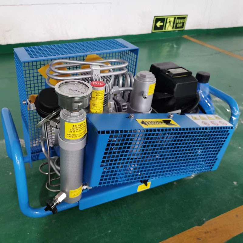 空气呼吸器充气泵可加装自动停机 低噪音空气呼吸器气瓶充气泵