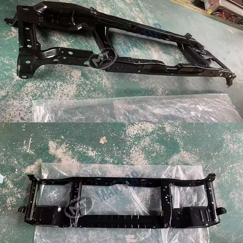 水箱框架FJ79LC75 76 78 79皮卡升级前脸必改龙门架散热器支架