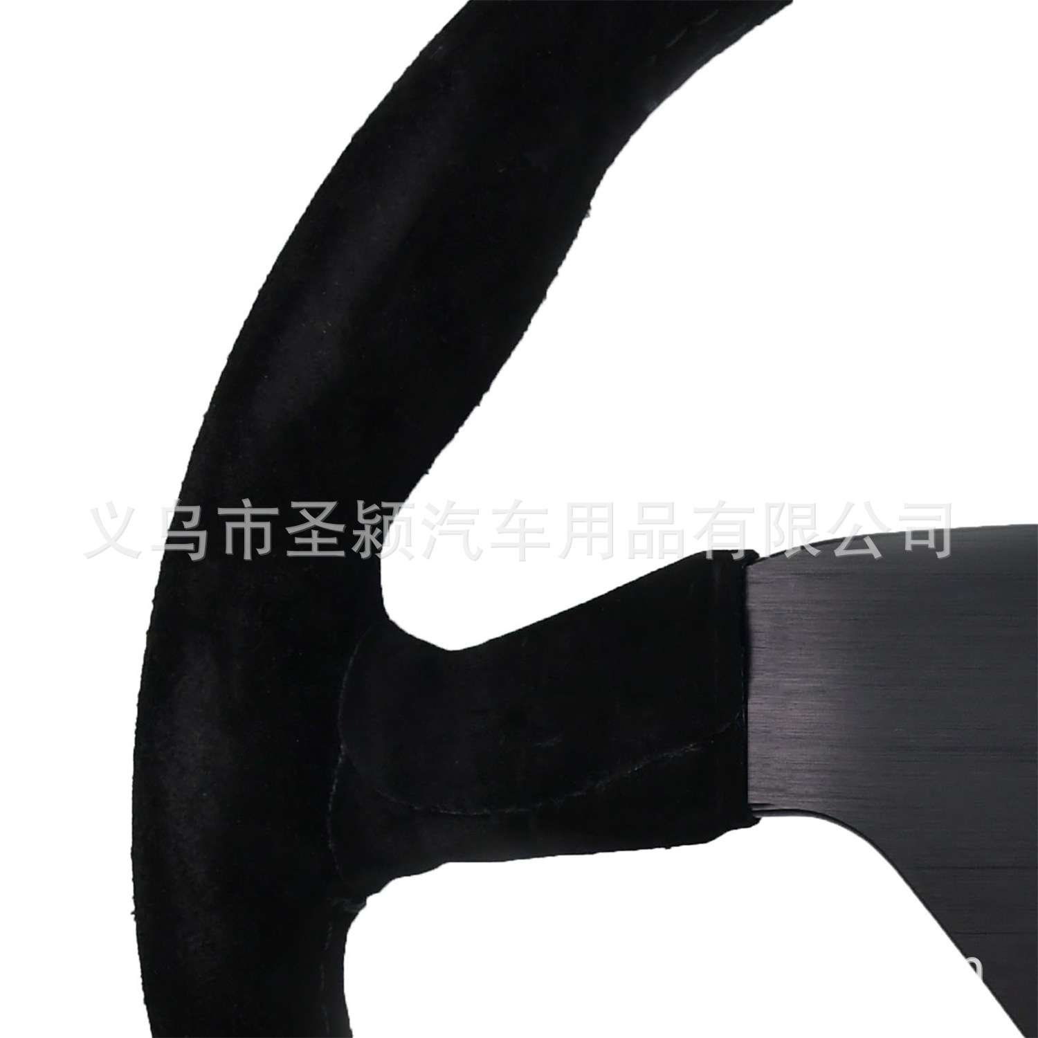 汽车改装方向盘14寸磨砂 通用绒面个性竞技赛车转向盘350mm磨毛皮