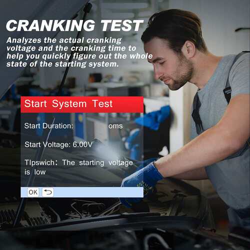 LAUNCH X431 CRB3001 Car Battery Tester OBD OBD2 Scanner Auto