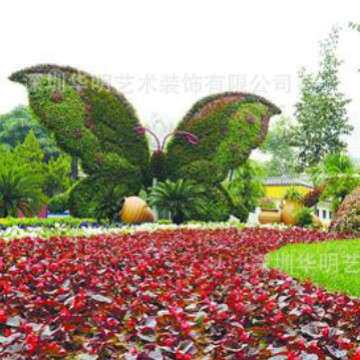 绿植动物 园林景观大型动物绿雕 植物设计制作安装立体