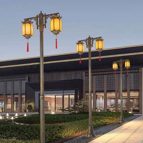 户外防水中式大门屋檐吊灯庭院宫廷凉亭过道长廊连廊阳台室外灯