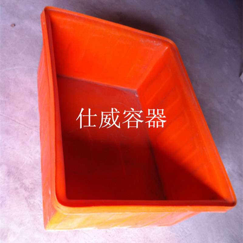 厂家加工订制慈溪 水产养殖箱 鱼箱 海鲜箱大口塑料方箱塑料框子
