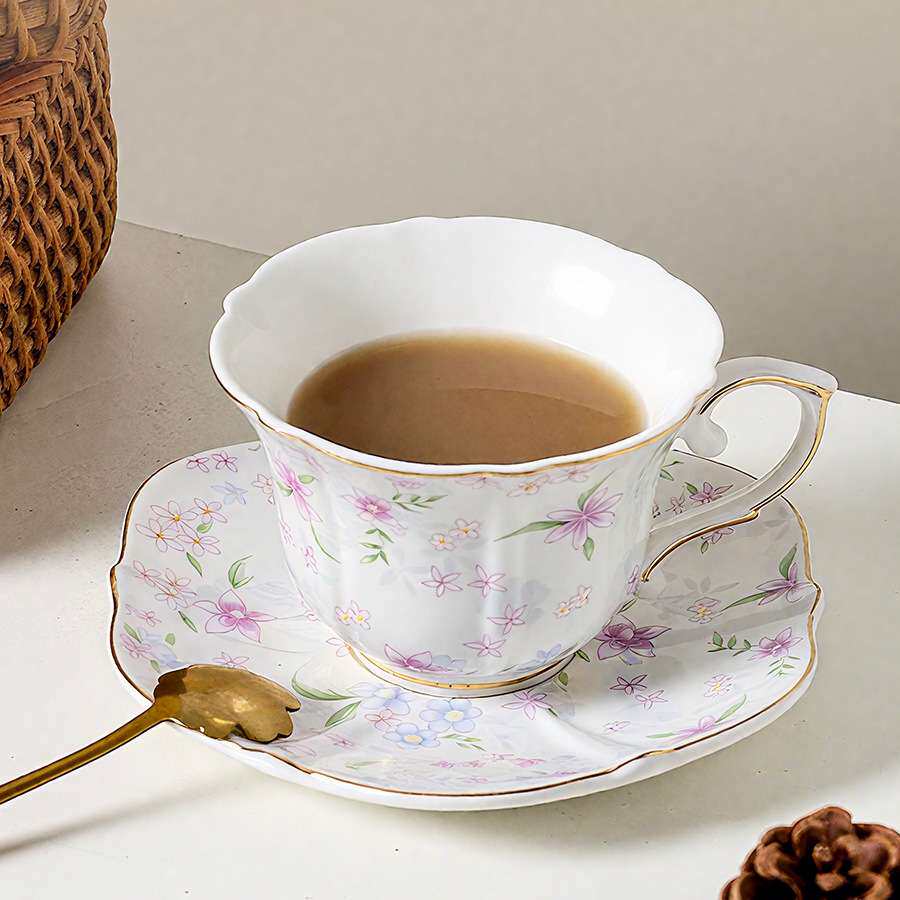 陶瓷杯 牛奶杯 咖啡杯 热饮冷饮 泡茶喝茶 小众设计感 办公室家用