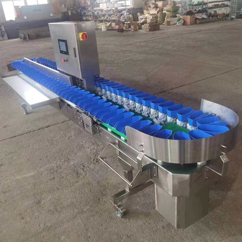 果蔬选果机 牡蛎干湿海参全自动称重分选机 鸡爪鸡鸭副产品分选机
