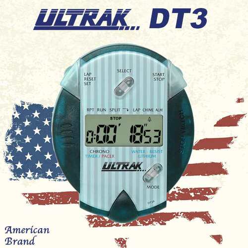 ULTRAK定尔志奥赛克秒表DTM10训练专用单跑道单排显示DT482学生