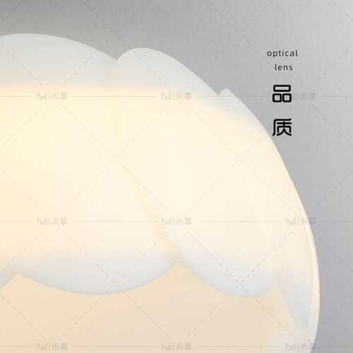 意式极简全光谱吸顶灯现代简约网红奶油风护眼儿童房卧室吊灯