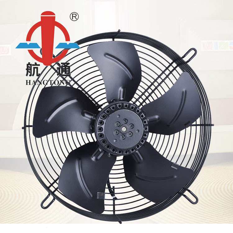 航通YWF4E-630网罩式外转子风机 大功率制冷新风净化风扇工业厂房