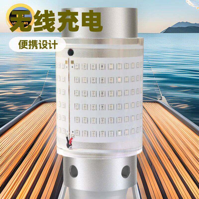 无线水下防水1000米水触发超亮LED大功率诱鱼灯集鱼灯鱿鱼灯渔具