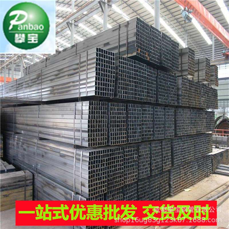 Q235大口径方通 方矩管零售 Q235镀锌方矩管生产加工 攀宝
