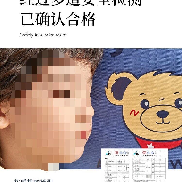 幼儿园被子收纳袋防水防潮加厚儿童定 制名字三件套收纳可机洗