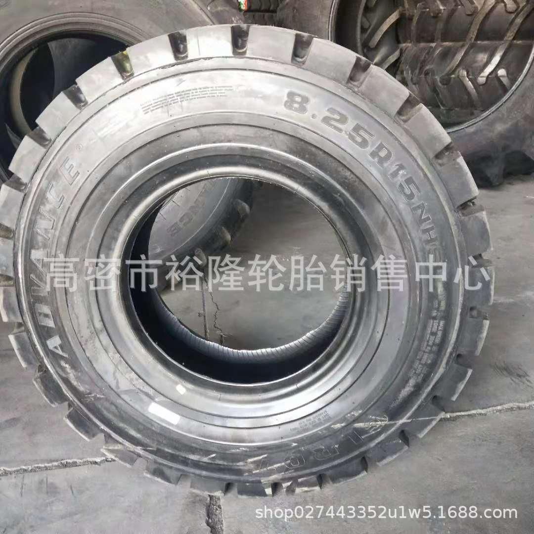 工业叉车轮胎 8.25R15 NHS 6.50r10钢丝真空工程轮胎 8.25R15