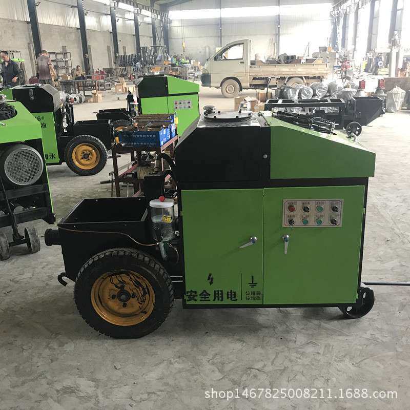 轻便小型混凝土细石输送泵 二次构造柱浇筑机 上料机移动方便