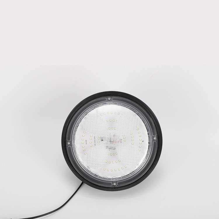 跨境太阳能工矿灯 车库厂房仓库顶棚灯防眩led聚宝盆ufo飞碟灯