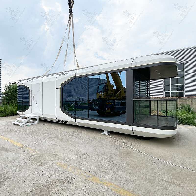 旅游景区服务游客中心太空舱 公园骑行驿站 城市公共建筑移动房屋