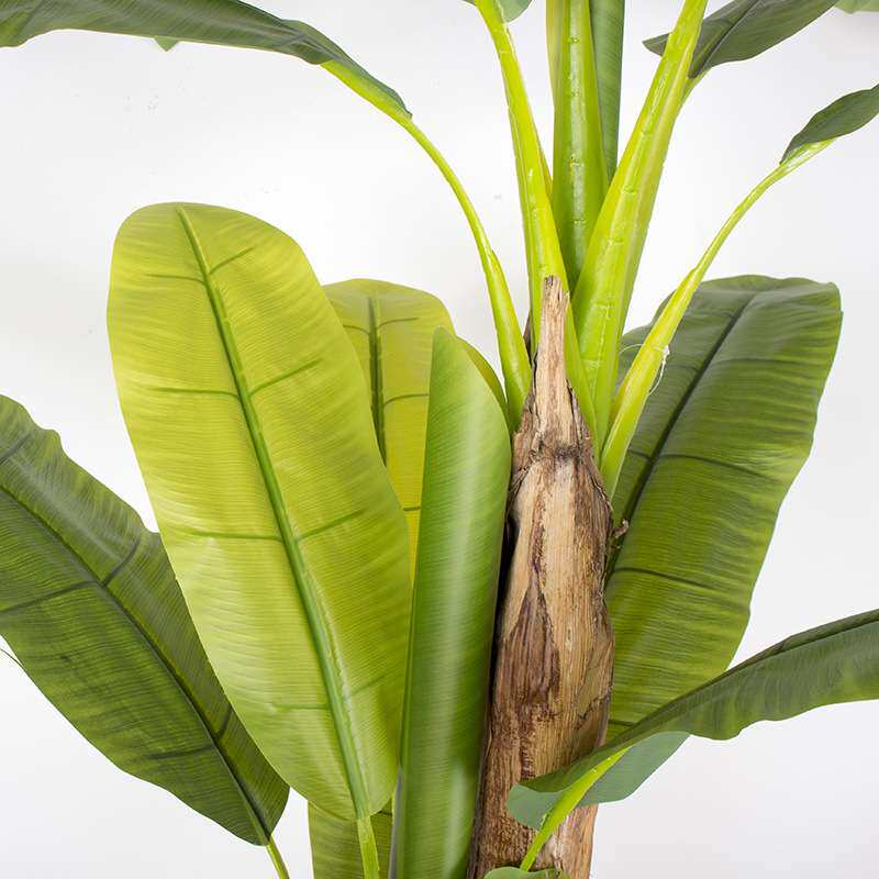手感叶仿真芭蕉树绿植大盆栽 大型造景绿植摆件仿真树热带香蕉树