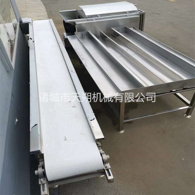 鸡鸭鹅兔W型接血槽家禽类沥血池猪牛羊放血槽接血槽收集控血