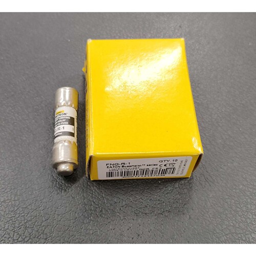 FNQ-R-1 延时保险丝 600V 1A 10X38 巴斯曼BUSSMANN熔断器