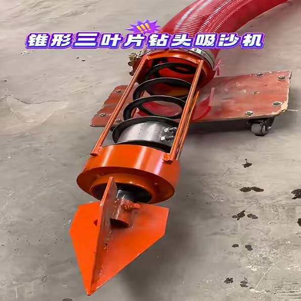 钻头吸粮机配件厂家车载抽粮机小型软管吸粮机螺旋输送颗粒上料