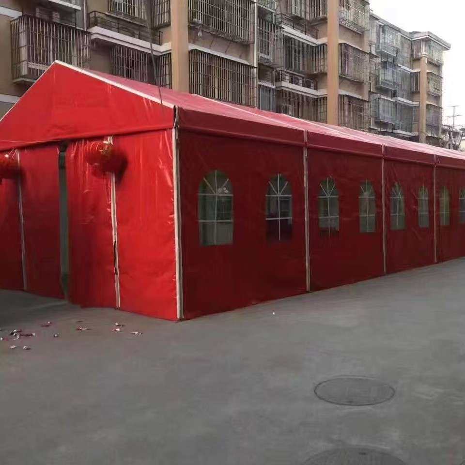 促销铝合金篷房大型婚庆活动篷房仓库棚房可拆搭装配式移动篷房