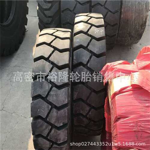 销售 8.25-15OB502NHS实心轮胎7.00-12叉车扒渣机9.00-16 28x9-15