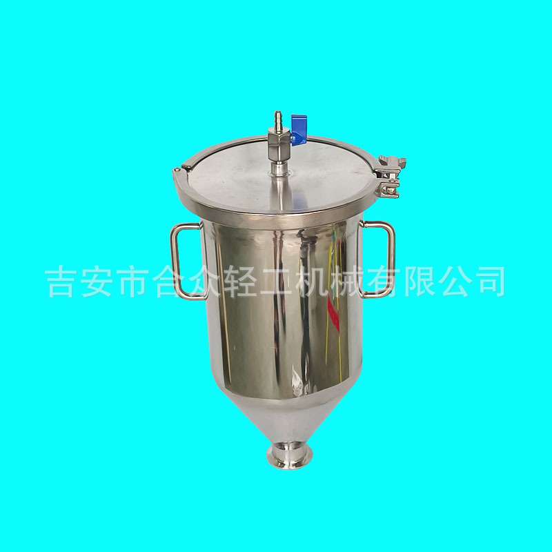304不锈钢自酿家酿酒花等压干投投料器酿酒设备啤酒花干投器配件