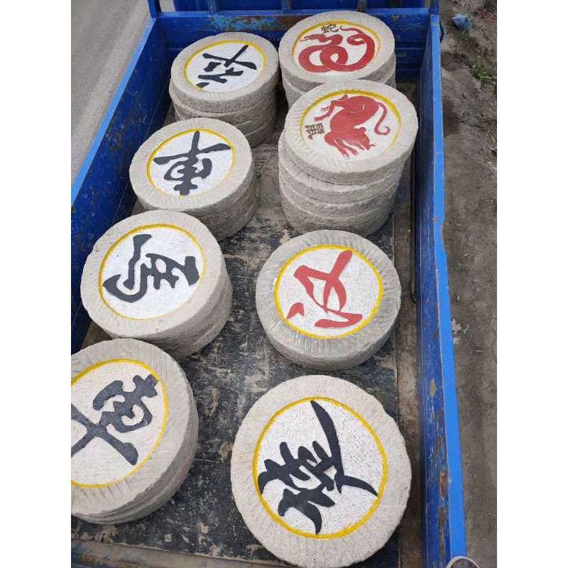 厂家仿古青石磨盘 别墅老院子景点摆件 传统花岗岩大理石石雕磨盘