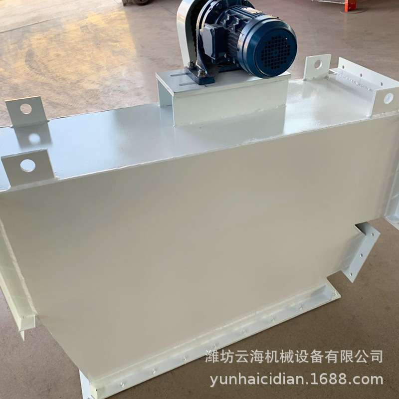 RCGZ管道式自动除铁器过滤铁渣水泥行业上部给矿磁选机规格齐全