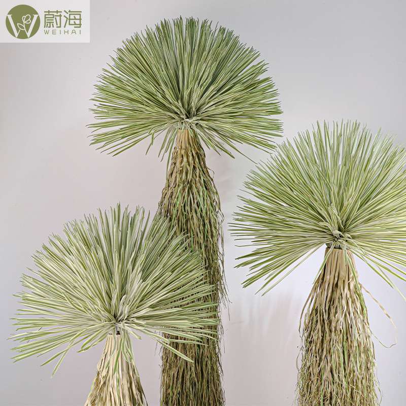 厂家 人造稻草人树大型沙漠植物庭院装饰龙血树园林造景轻奢
