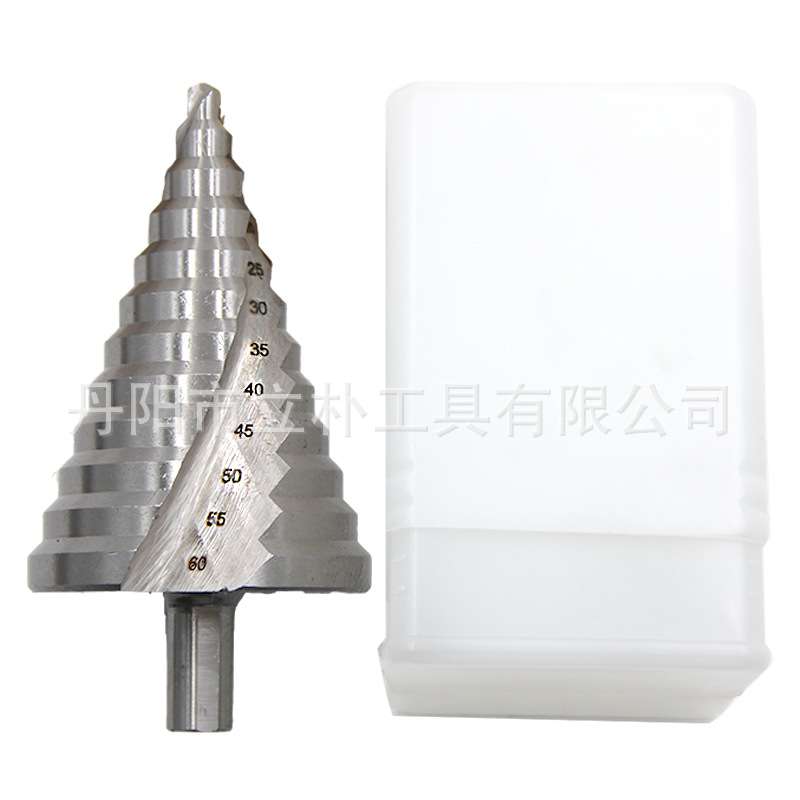大尺寸6-60mm开孔器高速钢螺旋槽阶梯钻白钻塔钻三角钻多功能钻头