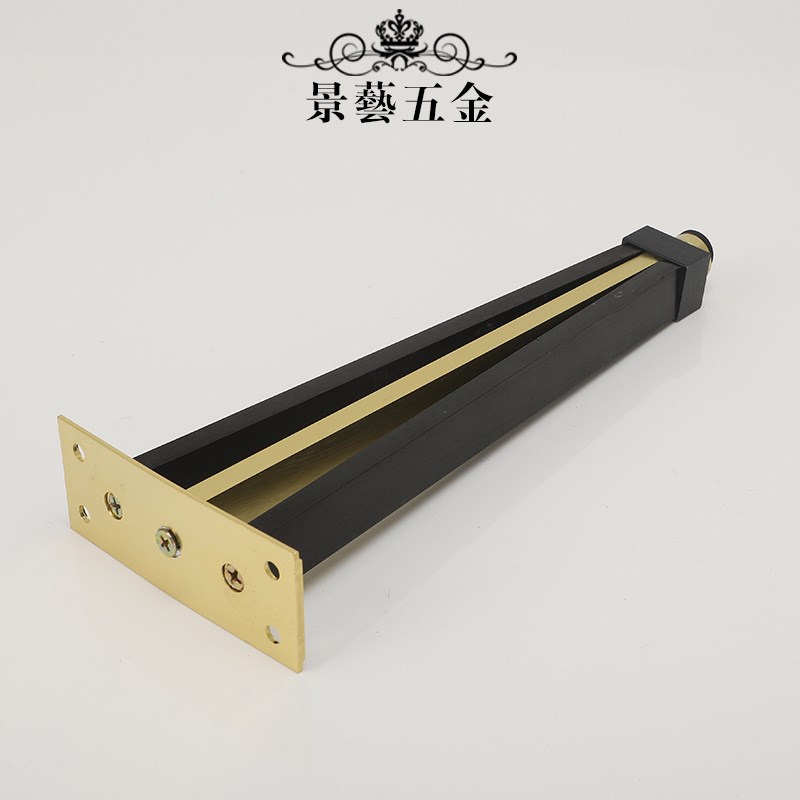 可调节家具脚支撑腿 茶几脚 柜脚F加厚金属浴室橱柜支撑五金腿