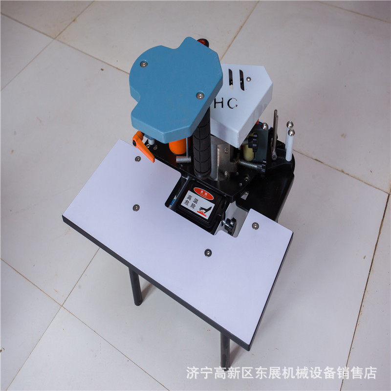新款小型手提封边机木工家具曲线双面涂胶封边机大量批发