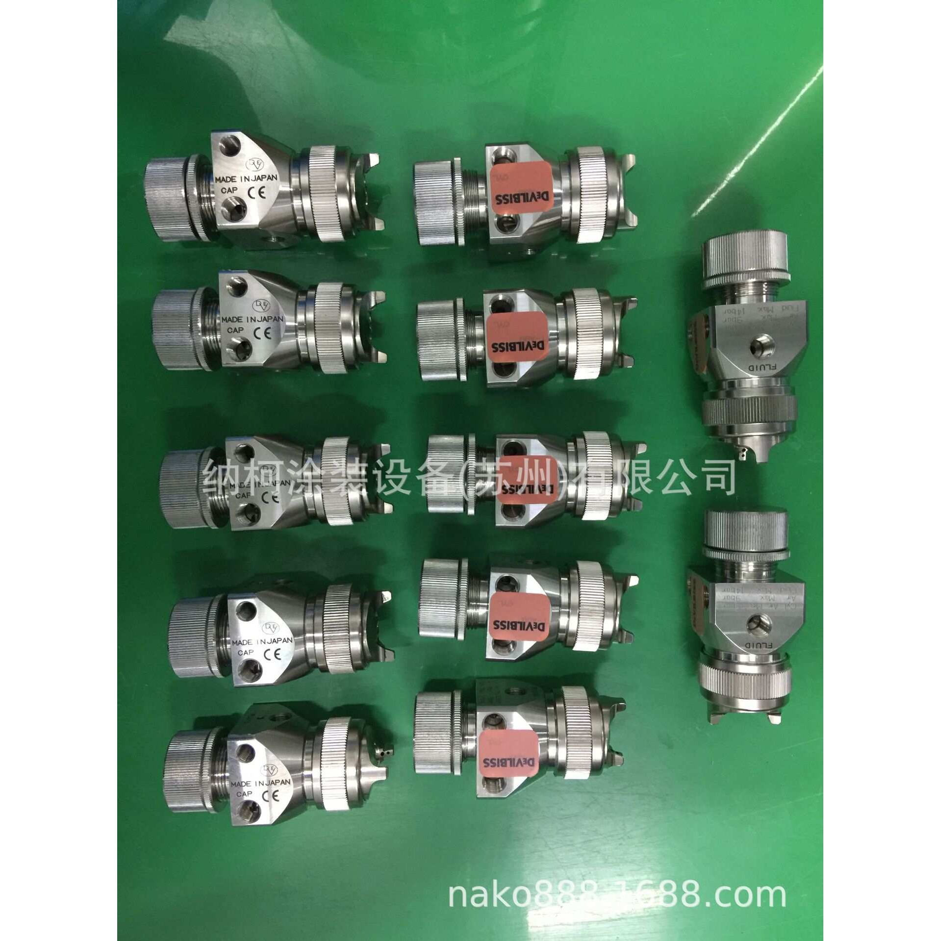 DEVILBISS银枪T-AGB-882,T-AGB-773,T-AGB-774水性涂料自动喷枪