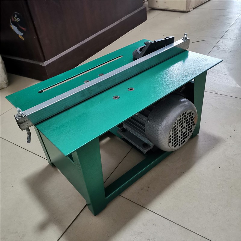 4KW木工锯圆盘锯台式t锯切割机家用推台锯推板裁板锯木工台锯