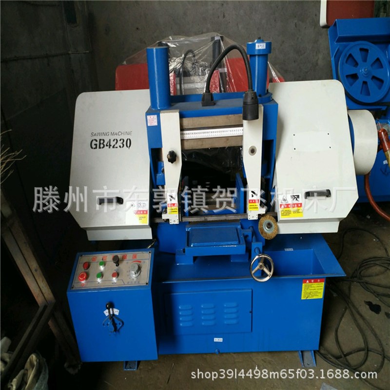 直销GT4230双柱带锯床 半自动钢板带锯Y床 金属加工