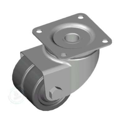 Atlas Caster双轮旋转脚轮Dual Wheel Swivel Caster