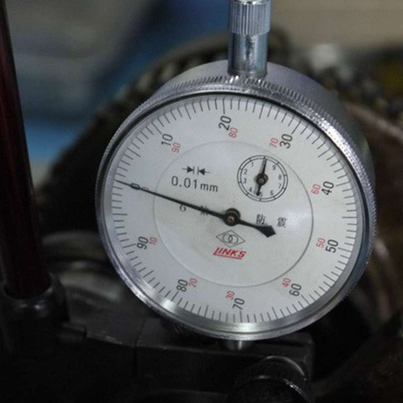 百分表表头0 10mm 校表头测头精度0.01mm 机械高度计高度规