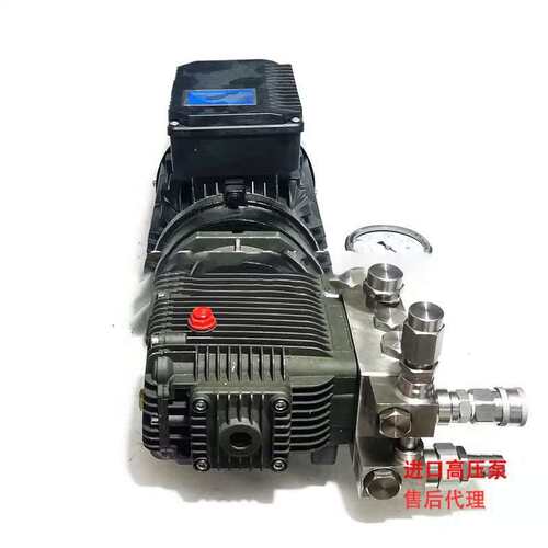 8升190公斤2.2kw3kw220V耐高温100度耐腐蚀高压清洗机泵头电机组