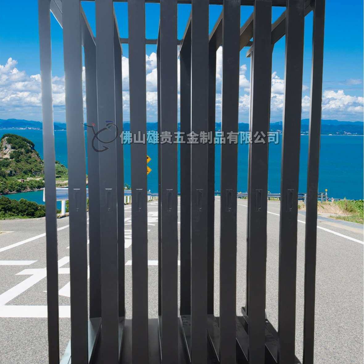套装门展示架 门扇展示架 防盗门展架 木门展具 免漆门板抽拉展架
