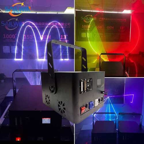 AMAZON CE 10W RGB ILDA Disco Wedding Laser Light For Party