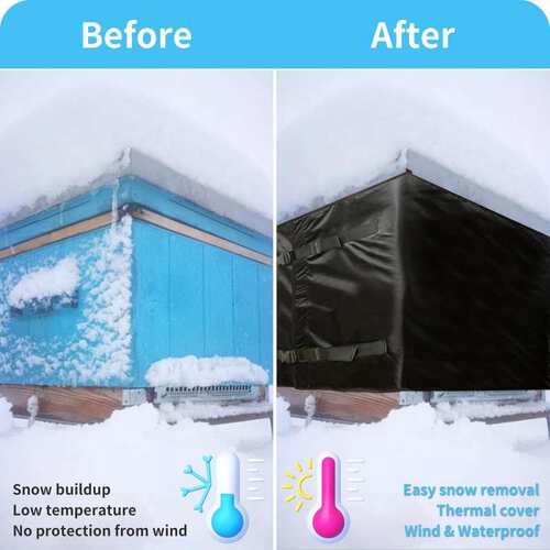 花园庭院罩子蜂巢冬季保护罩Honeycomb winter protective cover