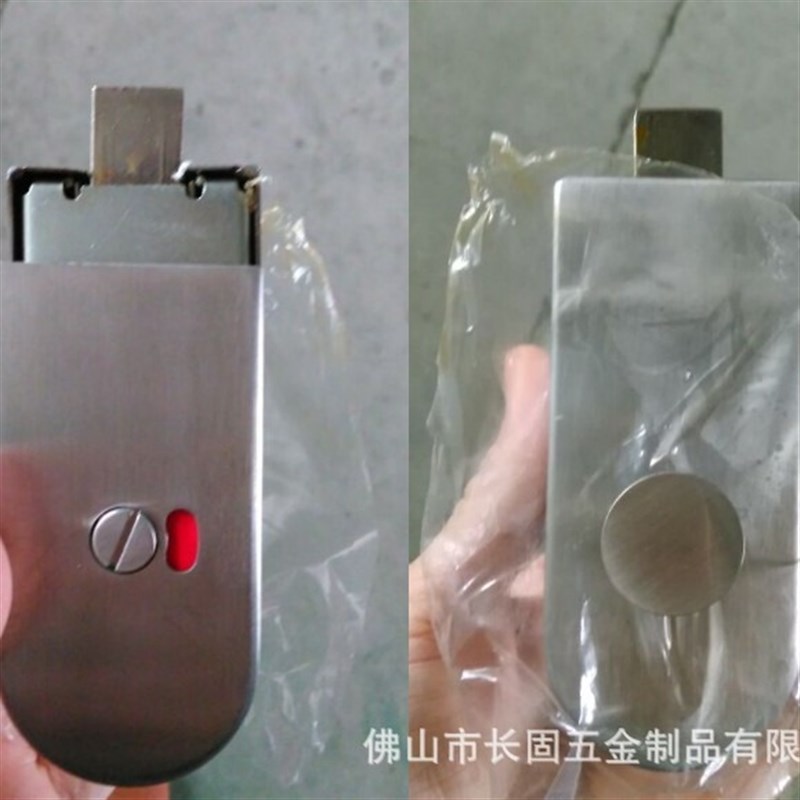 ST-I001A  304不锈钢卫生间玻璃门插销 玻璃门五金配件