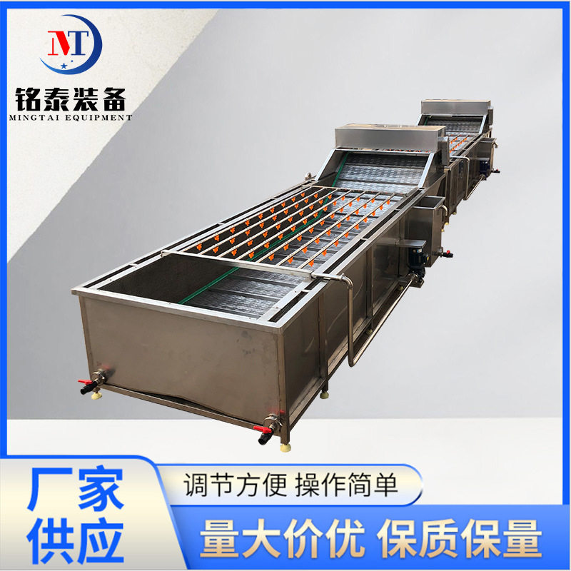 厂家供应气泡果蔬清洗流水线