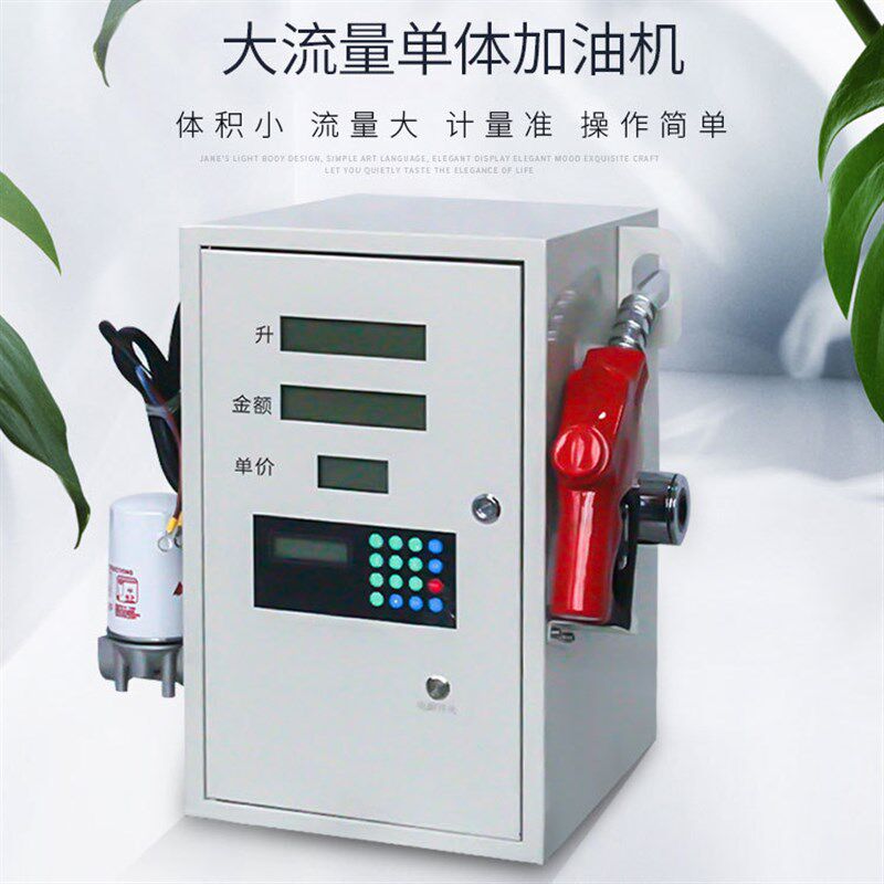 大流量柴油防爆加油机12V24V220V柴油全自动加油泵大流量抽油泵