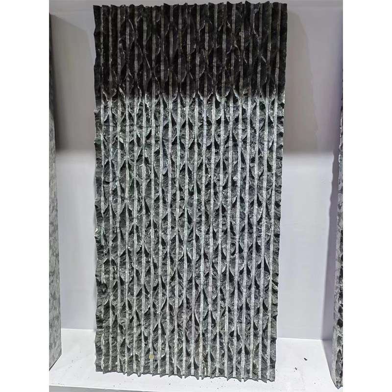 福顶黑金砂花岗石窗台石芝麻黑石材家装别墅天然石地板楼梯踏步石