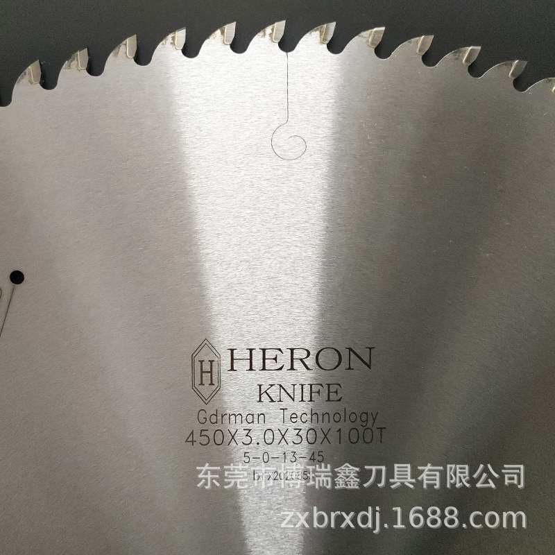 厂家直供汽车铝轮毂锯片全自动切铝机80齿355/405/455铝材切割片