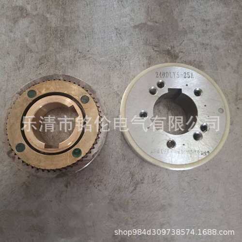 DLY5系列牙嵌式多片电磁离合器DLY5-40A铣床/机床附件24v 图